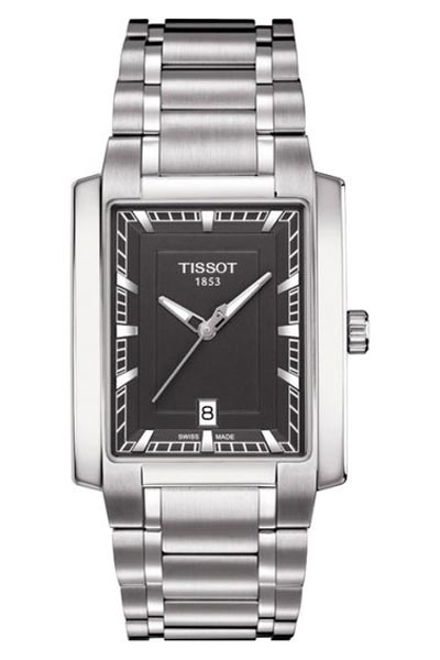AAA 1:1 Replica Tissot-T-Trend-TXL Mens Watches Black Dial Swiss Quartz 34MM T061.510.11.061.00 Watch