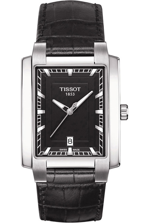 AAA 1:1 Replica Tissot-T-Trend-TXL Mens Watches Black Dial Swiss Quartz 34MM T061.510.16.051.00 Watch