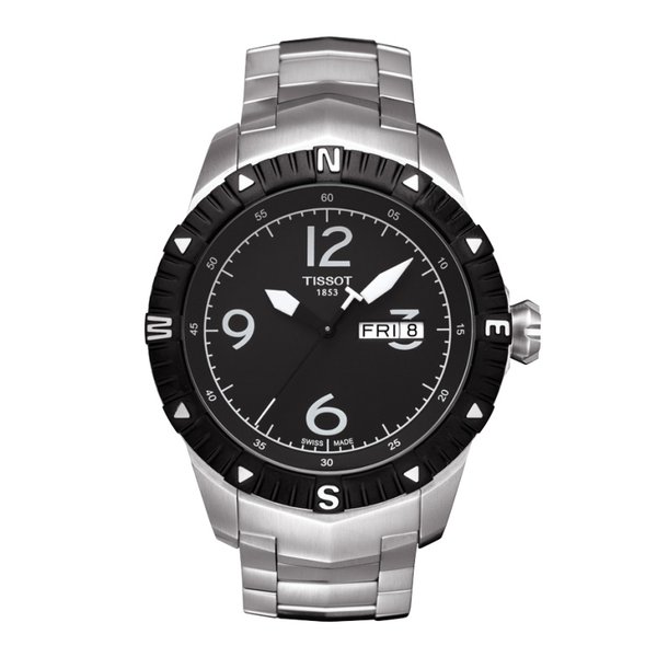 AAA 1:1 Replica Tissot-T-Navigator Mens Watches Black Dial Automatic 48MM T062.430.11.057.00 Watch