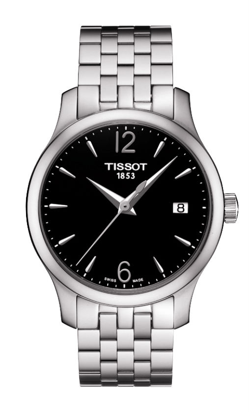 AAA 1:1 Replica Tissot-T-classic-Tradition Ladies Watches Black Dial Quartz 33MM T063.210.11.057.00 Watch