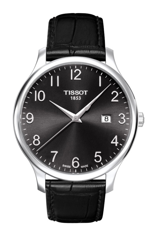 AAA 1:1 Replica Tissot Mens Watches Black Dial Swiss Quartz 42MM T063.610.16.052.00 Watch