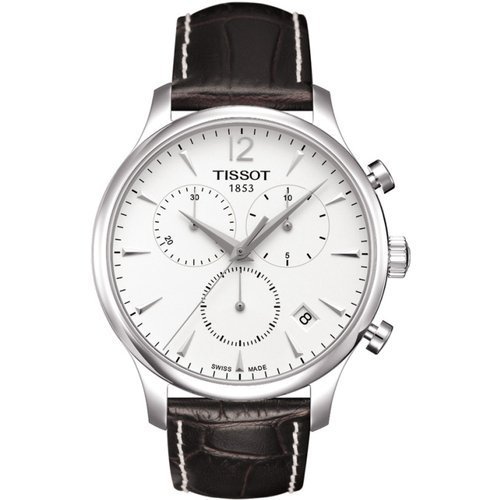 AAA 1:1 Replica Tissot Mens Watches White Dial Swiss Quartz 45MM T063.617.16.037.00 Watch