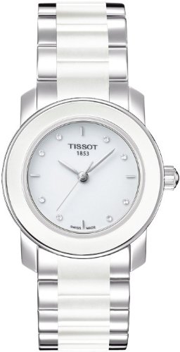 AAA 1:1 Replica Tissot-T-Trend Ladies Watches White Dial Swiss Quartz 28MM T064.210.22.016.00 Watch