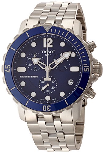 AAA 1:1 Replica Tissot-T-sport-Seastar-1000 Mens Watches Blue Dial Quartz 45MM T066.417.11.047.00 Watch