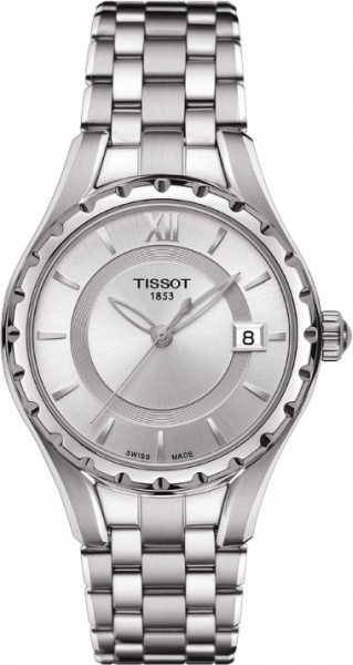 AAA 1:1 Replica Tissot-T-trend-Lady Ladies Watches Silver Dial Quartz 34MM T072.210.11.038.00 Watch