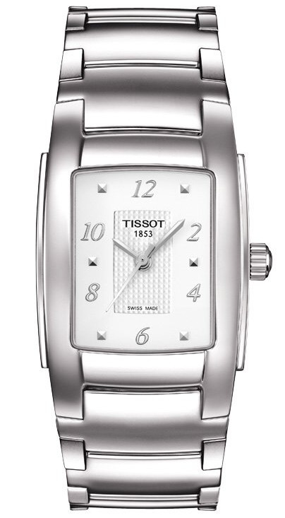 AAA 1:1 Replica Tissot-T-Trend Ladies Watches White Dial Swiss Quartz 25.4 x 31.2MM T073.310.11.017.00 Watch