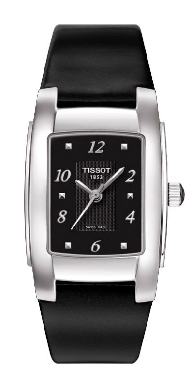 AAA 1:1 Replica Tissot-T-trend-T10 Ladies Watches Black Dial Quartz 25.4MM T073.310.16.057.00 Watch