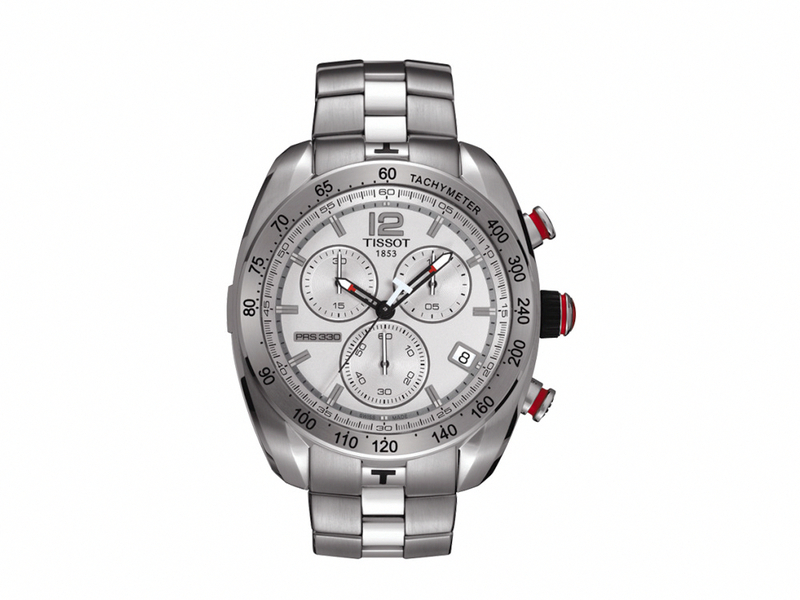 AAA 1:1 Replica Tissot-T-Sport-PRS-330 Mens Watches White Dial Swiss Quartz 44MM T076.417.11.037.00 Watch