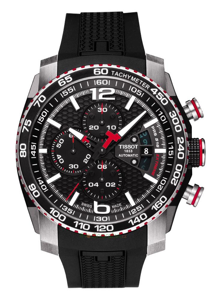AAA 1:1 Replica Tissot-Prs516 Mens Watches Black Dial Automatic 44.4MM T079.427.27.057.00 Watch