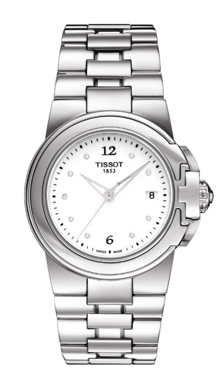 AAA 1:1 Replica Tissot-Women Ladies Watches White Dial Quartz 31.5MM T080.210.11.016.00 Watch