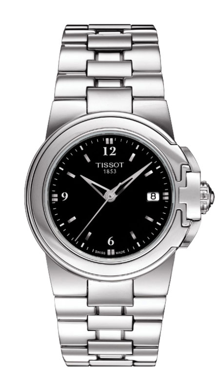 AAA 1:1 Replica Tissot-T-Sport Ladies Watches Black Dial Quartz 31.15MM T080.210.11.057.00 Watch
