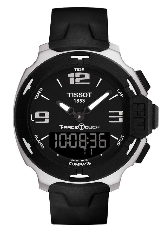 AAA 1:1 Replica Tissot-T-race Mens Watches Black Dial Quartz 42.15MM T081.420.17.057.01 Watch