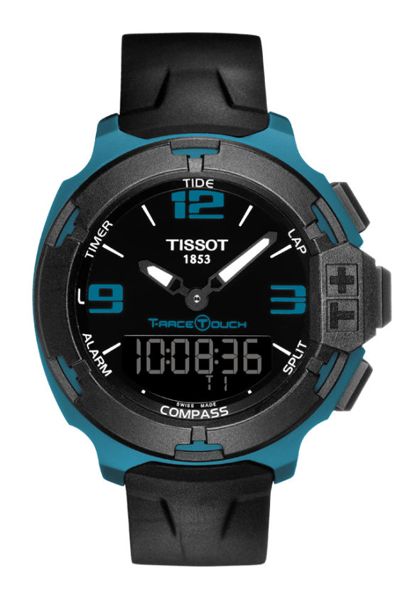 AAA 1:1 Replica Tissot-T-race-Touch Mens Watches Black Dial Quartz 42.15MM T081.420.97.057.04 Watch