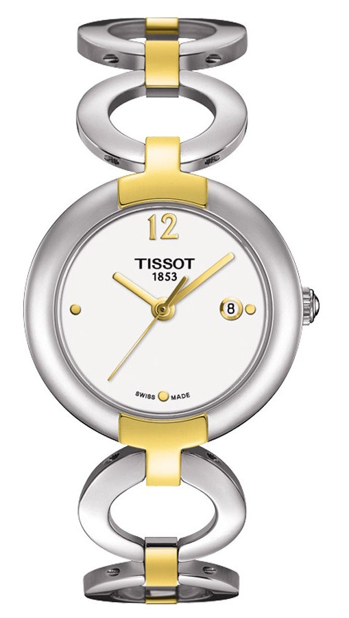 AAA 1:1 Replica Tissot-Carson Ladies Watches White Dial Quartz 27.95MM T084.210.22.017.00 Watch