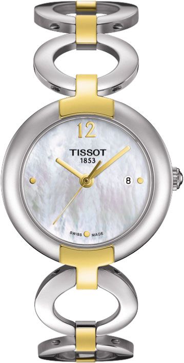 AAA 1:1 Replica Tissot-Carson Ladies Watches White Dial Quartz 27.95MM T084.210.22.117.00 Watch