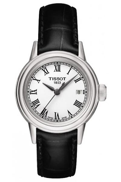 AAA 1:1 Replica Tissot-Carson Ladies Watches White Dial Quartz 29.5MM T085.210.16.013.00 Watch