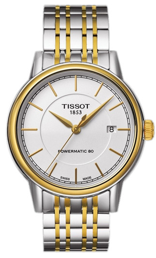 AAA 1:1 Replica Tissot-Carson Mens Watches White Dial Automatic 40MM T085.407.22.011.00 Watch