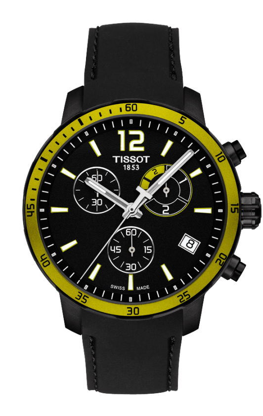 AAA 1:1 Replica Tissot-T-sport-Quickster Mens Watches Black Dial Quartz 42MM T095.449.37.057.00 Watch