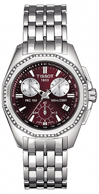 AAA 1:1 Replica Tissot-T-Sport-PRC100 Ladies Watches Red Dial Quartz T22.1.486.81 Watch