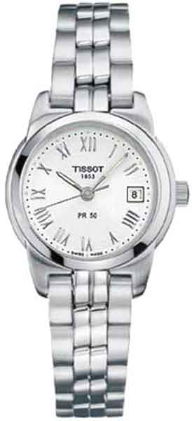 AAA 1:1 Replica Tissot-T-Classic Ladies Watches White Dial Quartz T34.1.281.13 Watch