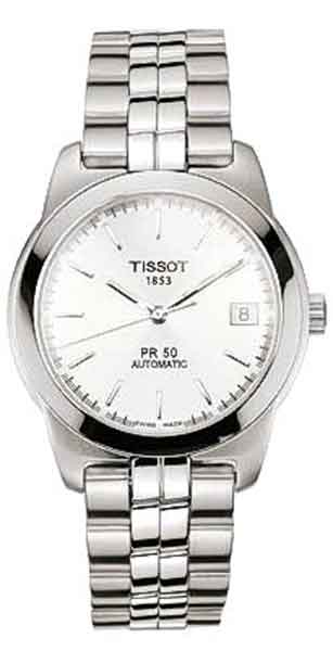 AAA 1:1 Replica Tissot-T-Classic Mens Watches Silver Dial Automatic T34.1.483.31 Watch