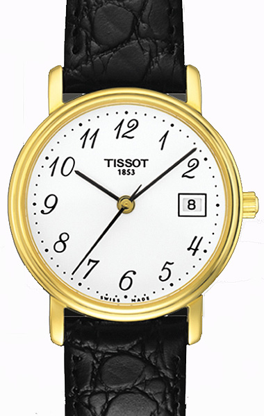 AAA 1:1 Replica Tissot-T-Classic-Desire Ladies Watches White Dial Swiss Quartz 27MM T52.5.121.12 Watch