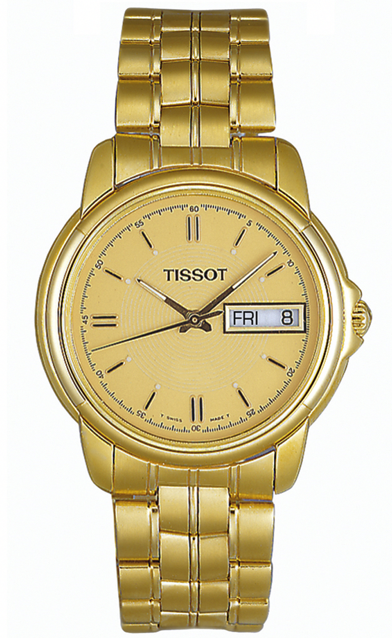 AAA 1:1 Replica Tissot Mens Watches Gold Dial Quartz 9.1MM T55.9.483.21 Watch