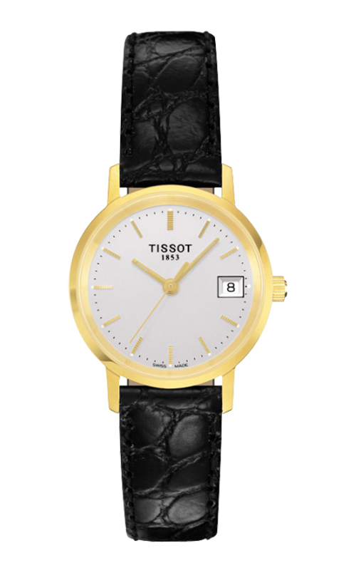 AAA 1:1 Replica Tissot-T-gold Ladies Watches Silver Dial Quartz 24MM T71.3.114.31 Watch