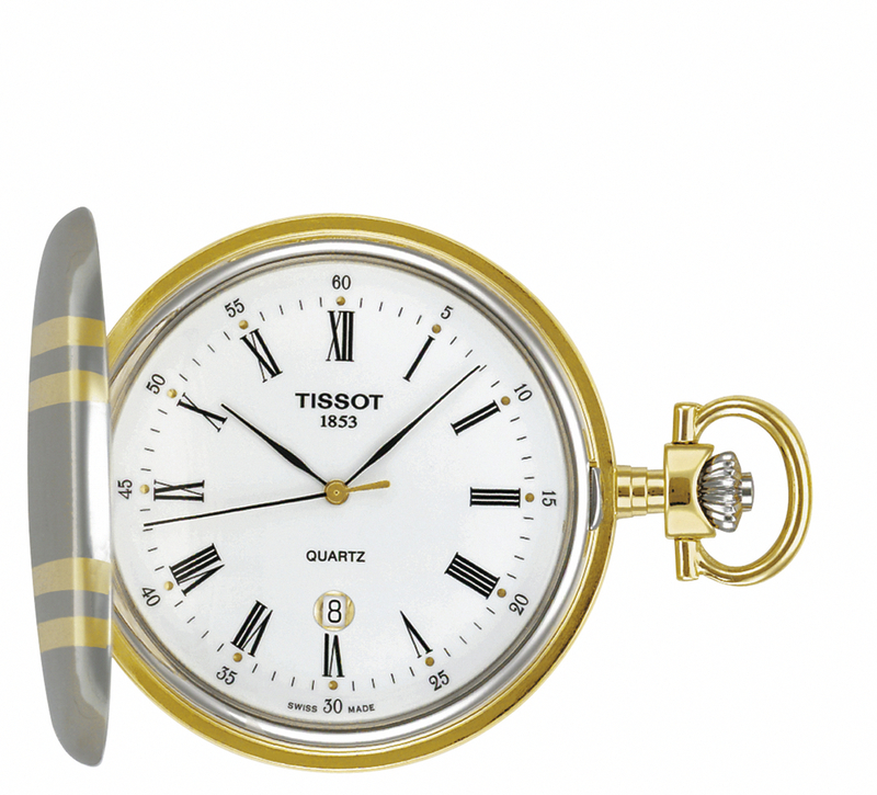 AAA 1:1 Replica Tissot-T-pocket Watches White Dial Quartz 48.5MM T83.8.553.13 Watch