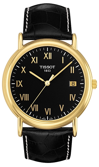AAA 1:1 Replica Tissot-Carson Mens Watches Black Dial Quartz 40MM T907.410.16.053.00 Watch