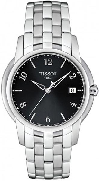 AAA 1:1 Replica Tissot-Ballade-III Mens Watches Black Dial Quartz T97.1.481.52 Watch