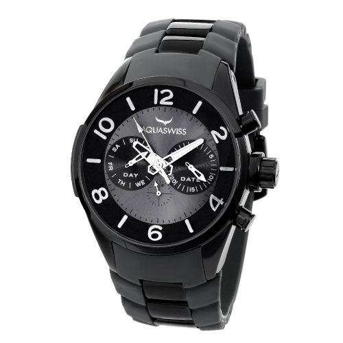 AAA 1:1 Replica Aquaswiss Mens Watches charcoal Dial Swiss quartz 44MM TR805028 Watch
