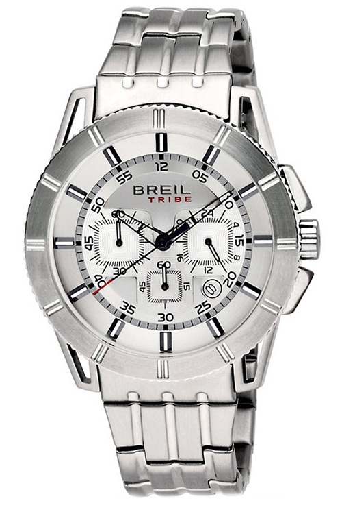 AAA 1:1 Replica Breil Mens Watches Silver Dial Quartz 47MM TW0443 Watch
