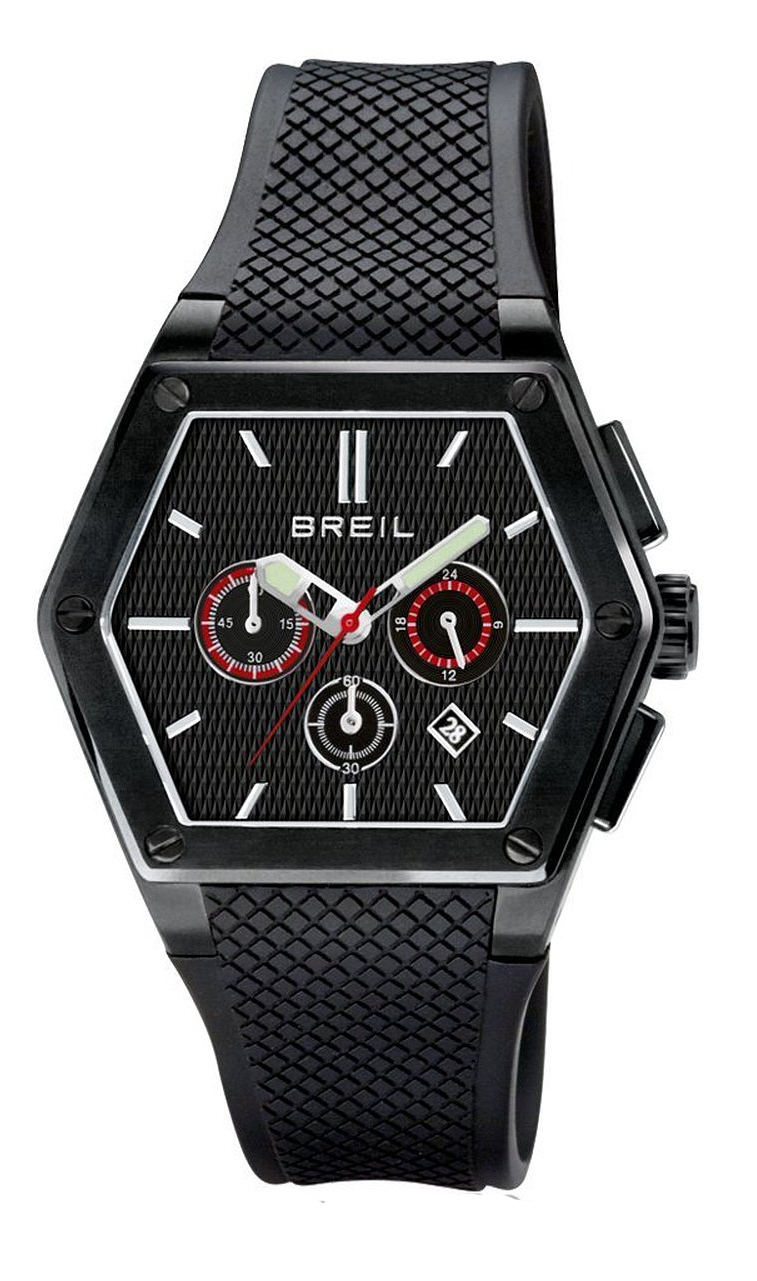 AAA 1:1 Replica Breil Mens Watches Black Dial Quartz 44MM TW0652 Watch