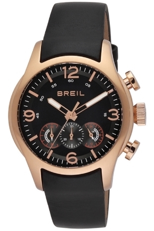 AAA 1:1 Replica Breil Mens Watches Black Dial Quartz TW0775 Watch