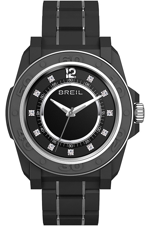 AAA 1:1 Replica Breil Ladies Watches Black Dial Quartz 37MM TW0837 Watch