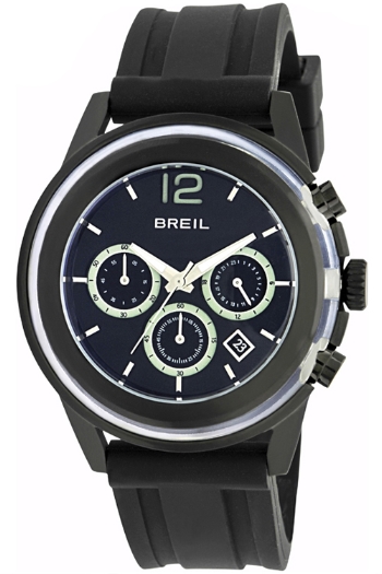 AAA 1:1 Replica Breil Mens Watches Black Dial Quartz 45MM TW0959 Watch