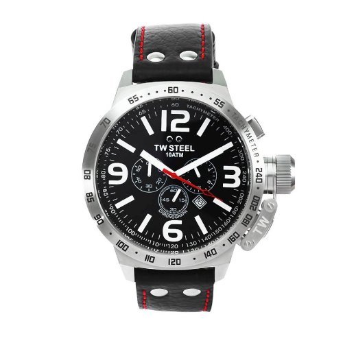 AAA 1:1 Replica TW-Steel Mens Watches Black Dial Quartz 50MM TW11 Watch