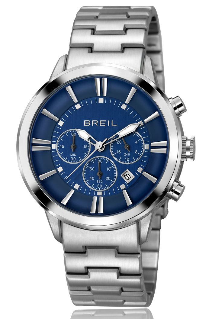 AAA 1:1 Replica Breil-Deep Mens Watches Blue Dial Quartz 46MM TW1170 Watch