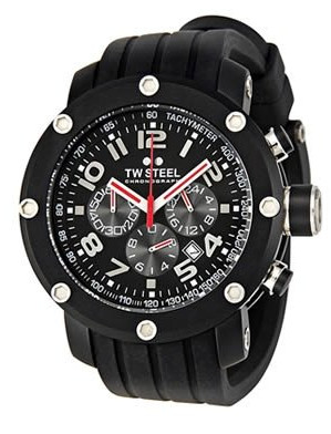 AAA 1:1 Replica TW-Steel Mens Watches Black Dial Quartz 45MM TW134 Watch