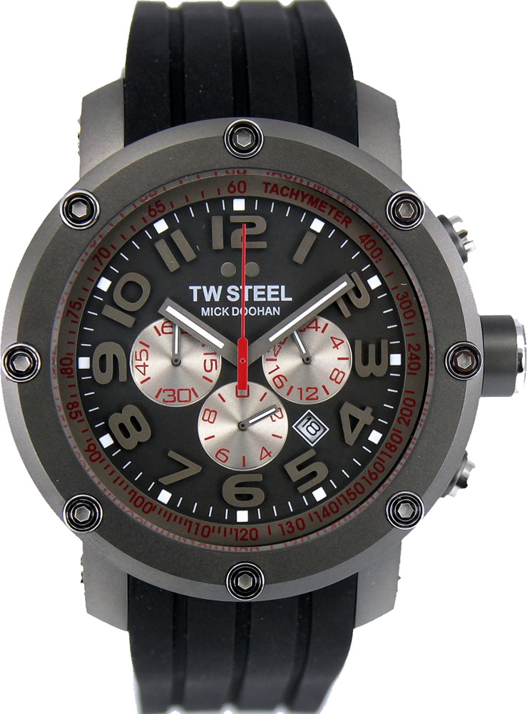 AAA 1:1 Replica TW-Steel Mens Watches Gray Dial Quartz 50MM TW613 Watch
