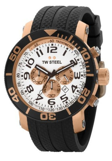 AAA 1:1 Replica TW-Steel Mens Watches White Dial Quartz 45MM TW76 Watch