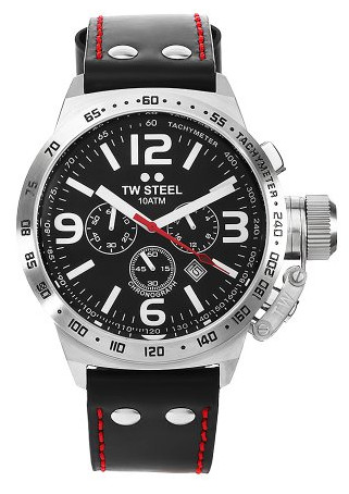 AAA 1:1 Replica TW-Steel Mens Watches Black Dial Quartz 45MM TW78 Watch