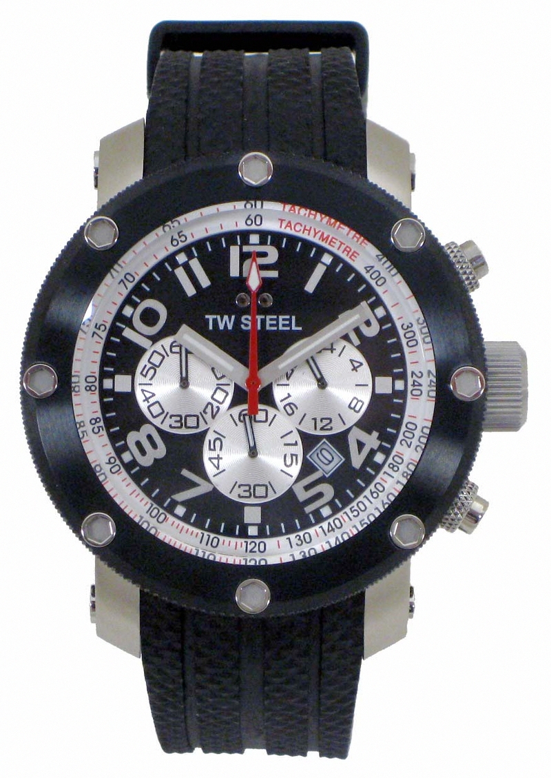 AAA 1:1 Replica TW-Steel Mens Watches Black Dial Quartz 45MM TW89 Watch