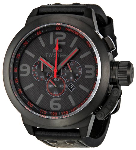 AAA 1:1 Replica TW-Steel Mens Watches Black Dial Quartz 50MM TW903 Watch