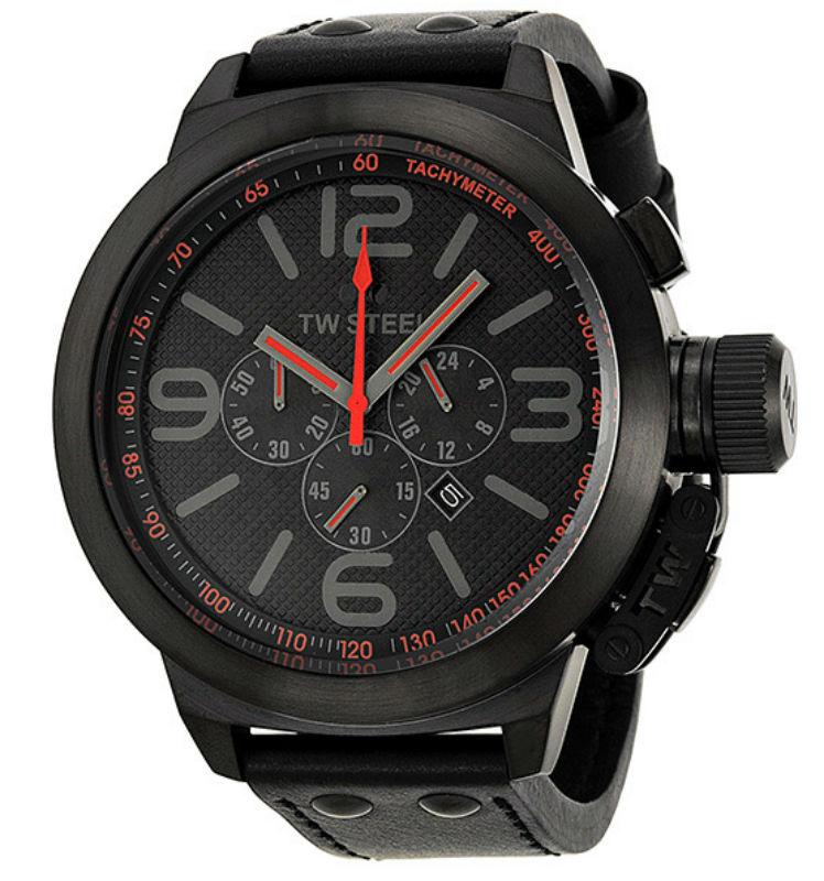AAA 1:1 Replica TW-Steel Mens Watches Black Dial Quartz 50MM TW903R Watch