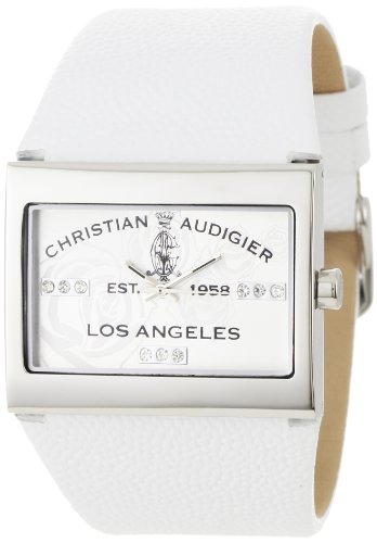 AAA 1:1 Replica Christian-Audigier Ladies Watches White Dial Japanese Quartz 38MM TWC-510 Watch