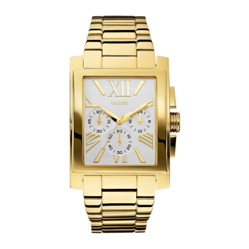 AAA 1:1 Replica Guess Mens Watches Gold Dial Quartz 38MM U0009G2 Watch