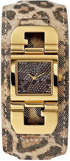 AAA 1:1 Replica Guess Ladies Watches Brown Dial Quartz 25.4MM U0054L2 Watch