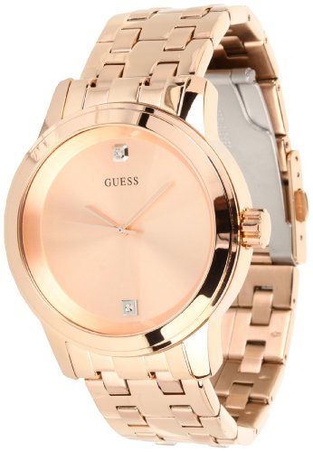 AAA 1:1 Replica Guess Mens Watches Rose Gold Dial Quartz 45MM U0103G2 Watch